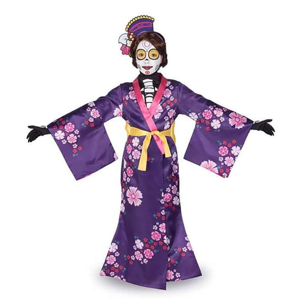 Viving Costumes Junior Custom Mariko Lilla 7-9 Years
