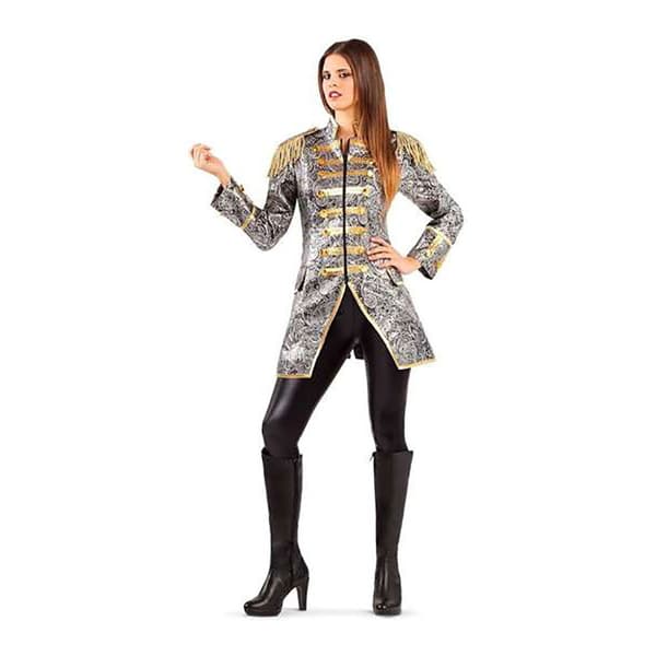 Viving Costumes Elegant Jacka Kvinna Custom Brun XL