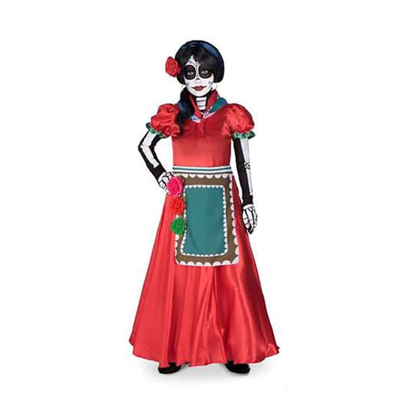 Viving Costumes Smuk Rose Brugerdefinerede Junior Rød 5-6 Years