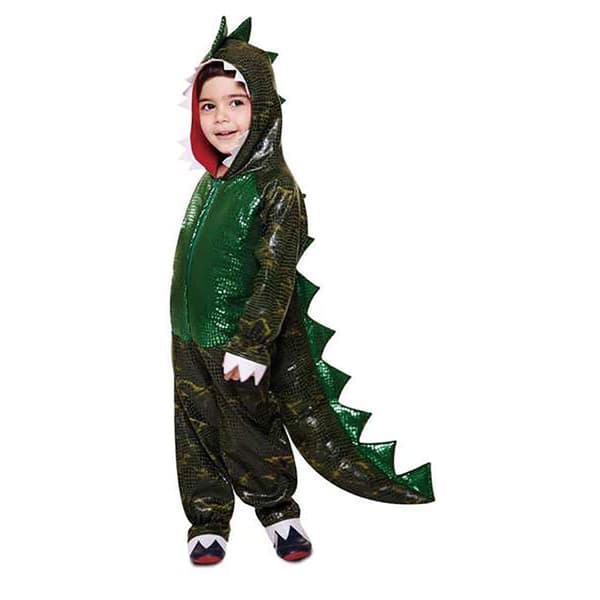 Viving Costumes Junior Custom T-rex Grönt 3-4 Years