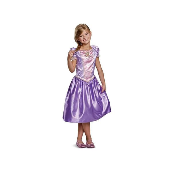 Liragram Tyttö Custom Disney Princess Rapunzel Classic Violetti 3-4 Years