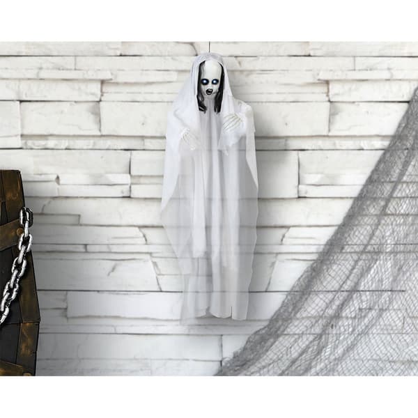Atosa Ghoassortedpendant Lys/lyd Kostume Vedhæng 90 Cm Hvid