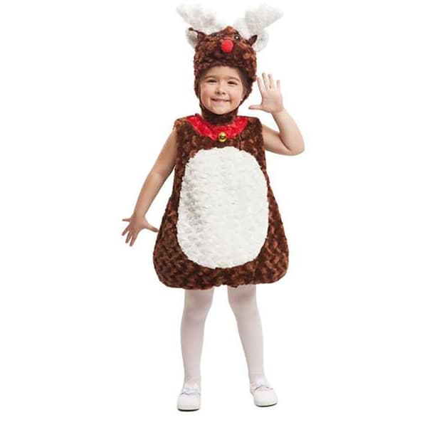 Viving Costumes Teddy Rensdyr Kostume  5-6 Years