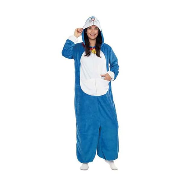 Viving Costumes Pyjamas Kostym Doraemon  S