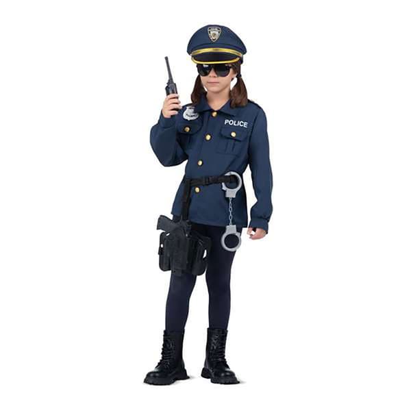 Viving Costumes Jag Vill Bli En Polis Kostym  3-5 Years