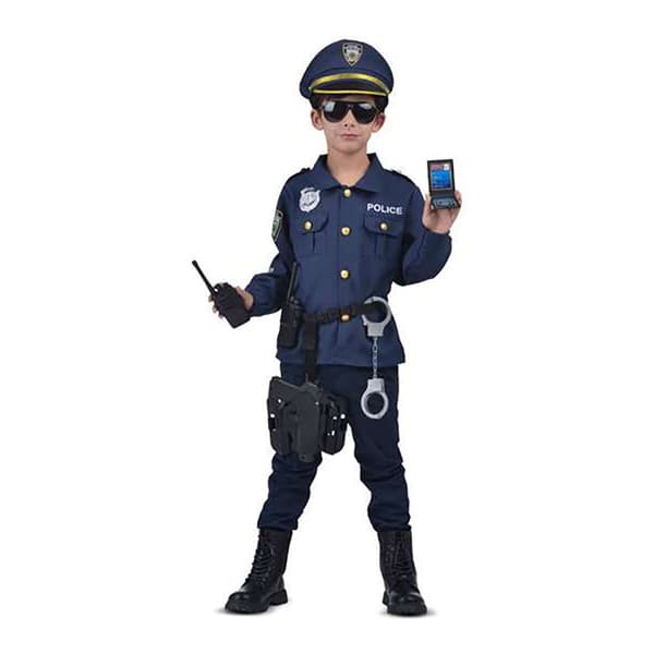 Viving Costumes Jag Vill Bli En Polis Kostym  3-5 Years