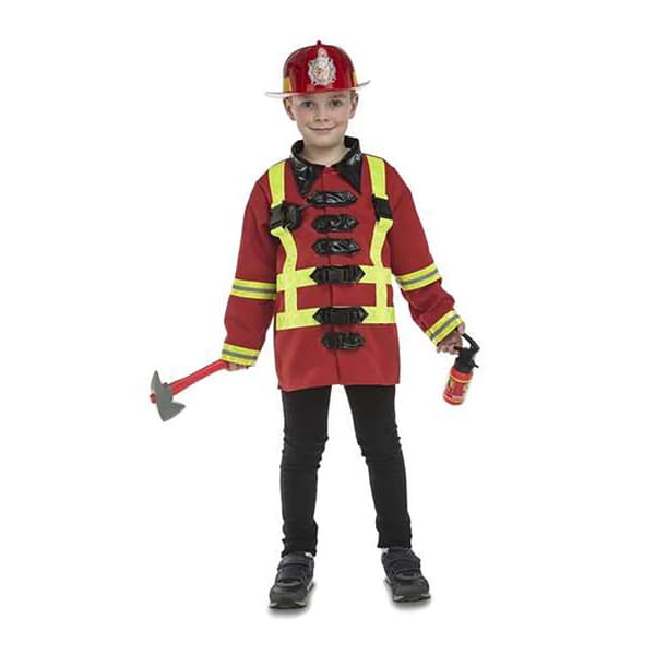Viving Costumes Spädbarn Jag Vill Bli Brandmansdräkt  5-7 Years