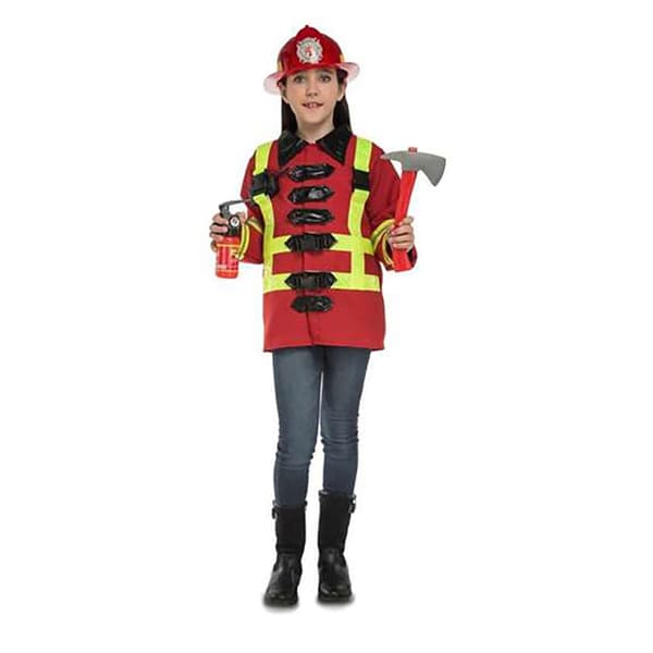 Viving Costumes Spädbarn Jag Vill Bli Brandmansdräkt  5-7 Years