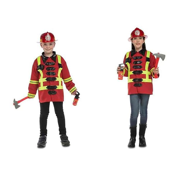 Viving Costumes Spädbarn Jag Vill Bli Brandmansdräkt  5-7 Years
