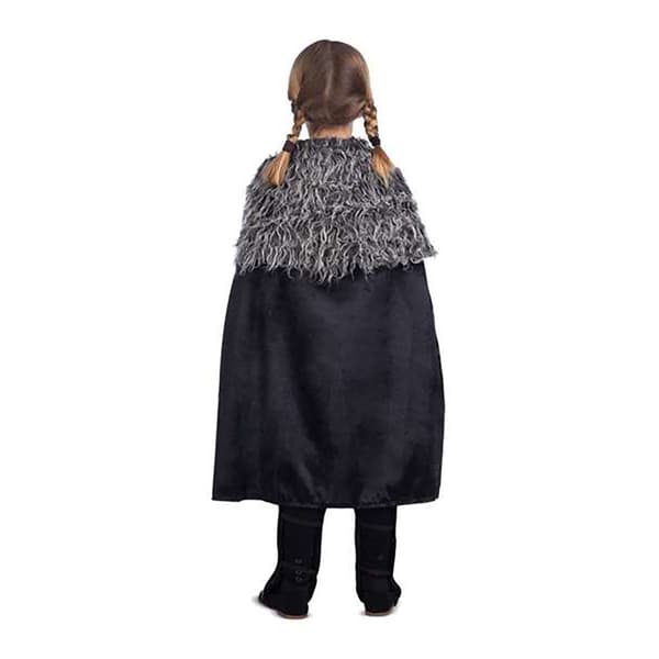 Viving Costumes Lady Viking Med Tunikalager Och Cover Boots Kostym Manguitos  5-6 Years