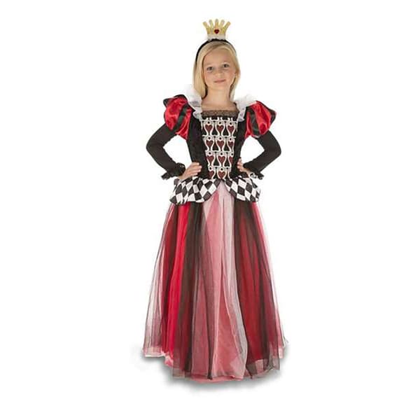 Viving Costumes Drottning Av Hjärtans Kostym  5-6 Years