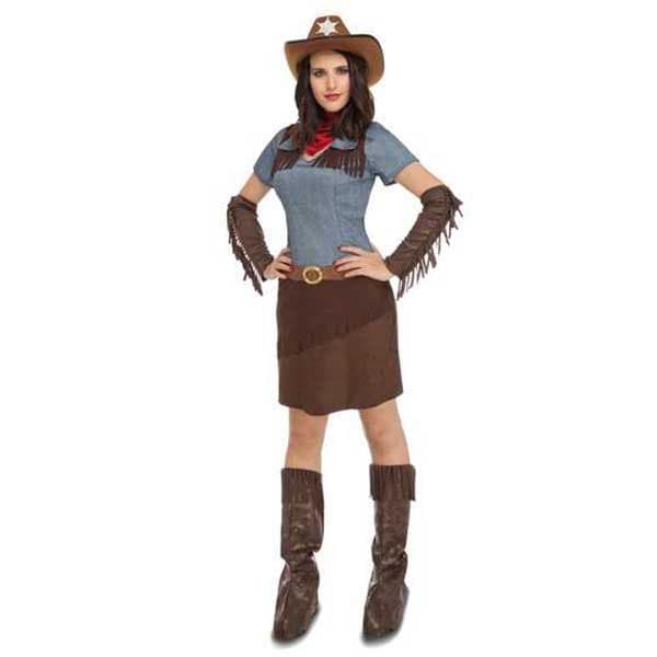 Viving Costumes Nainen Custom Cow Ruskea S