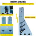 Miniatyrbillede 3 af 5: Lomme Hul Jig Kit, Opgraderet Aluminium, Justerbar Tømrer Samling