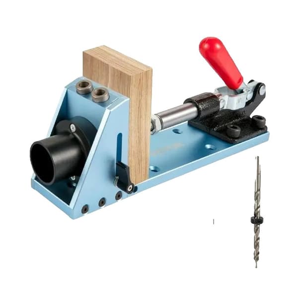 Lomme Hul Jig Kit, Opgraderet Aluminium, Justerbar Tømrer Samling