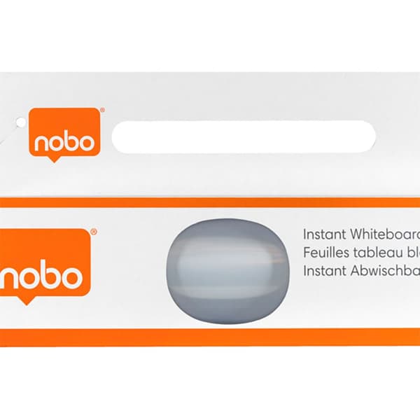Nobo Tør Slette Ark Instant 60x80 Cm 25 Enheder