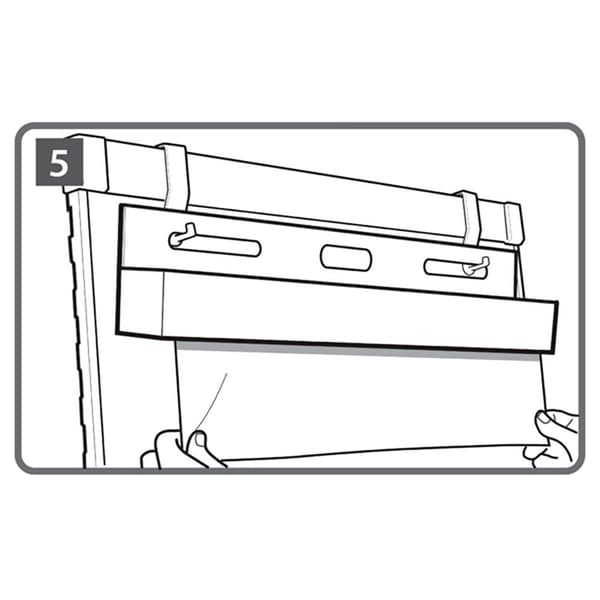 Nobo Tør Slette Ark Instant 60x80 Cm 25 Enheder