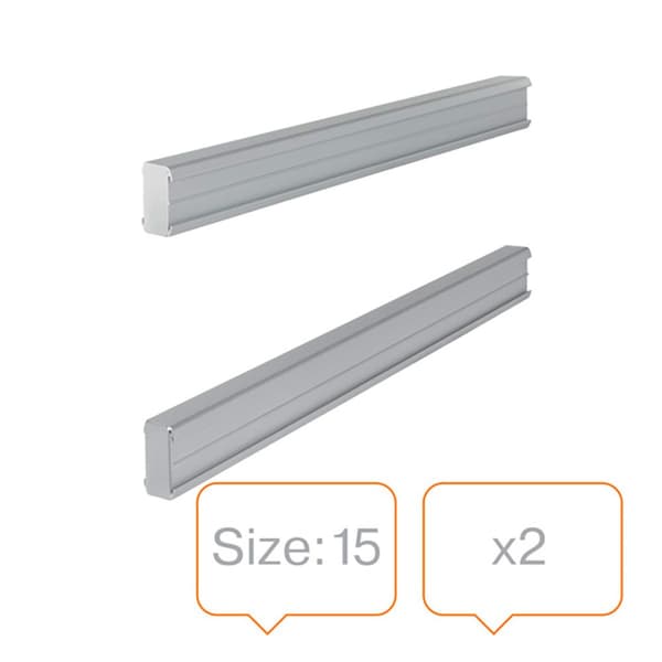 Nobo Fast Indeksstøtte Token Fastening Guide 2x 15 Enheder