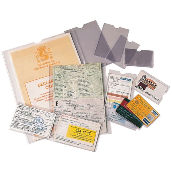 Esselte Kort Holdener Pvc 170q 171x221 Mm 100 Enheter