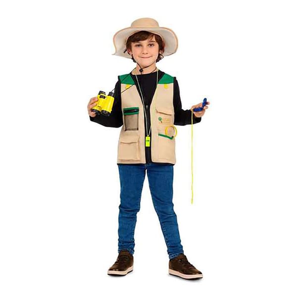 Viving Costumes Jag Vill Bli Utforskare Beställnings Junior Beige 3-5 Years