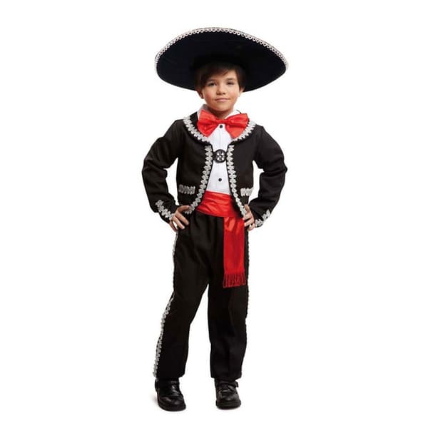 Viving Costumes Mexicansk Brugerdefinerede Junior Rød 5-6 Years