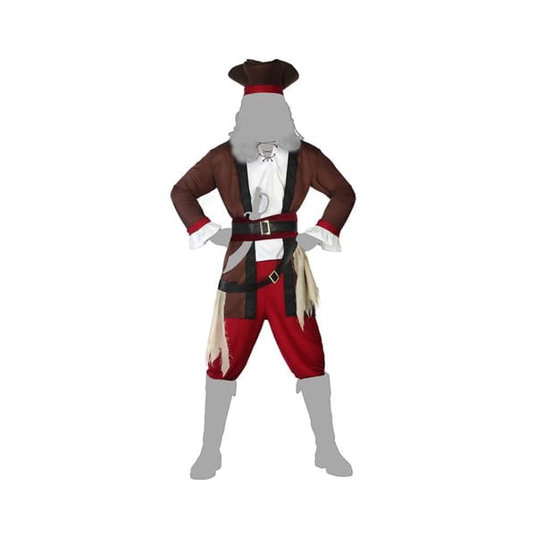 Atosa Pirate Custom Punainen 2XL