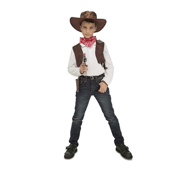 Viving Costumes Jeg Vil Være En Cowboy Brugerdefinerede Junior Brun 3-5 Years