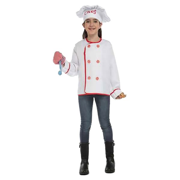 Viving Costumes Haluan Olla Kokki Lasten Mukaan Valkoinen 3-5 Years