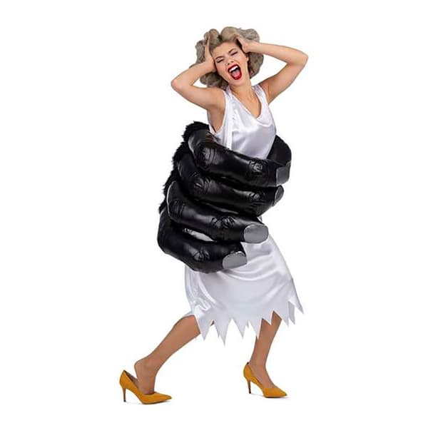 Viving Costumes Näyttelijä Custom King Kong Musta M
