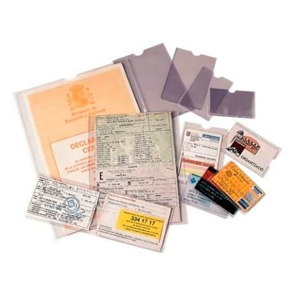 Esselte Kort Holdener Pvc 105q 108x160 Mm 100 Enheter Lila