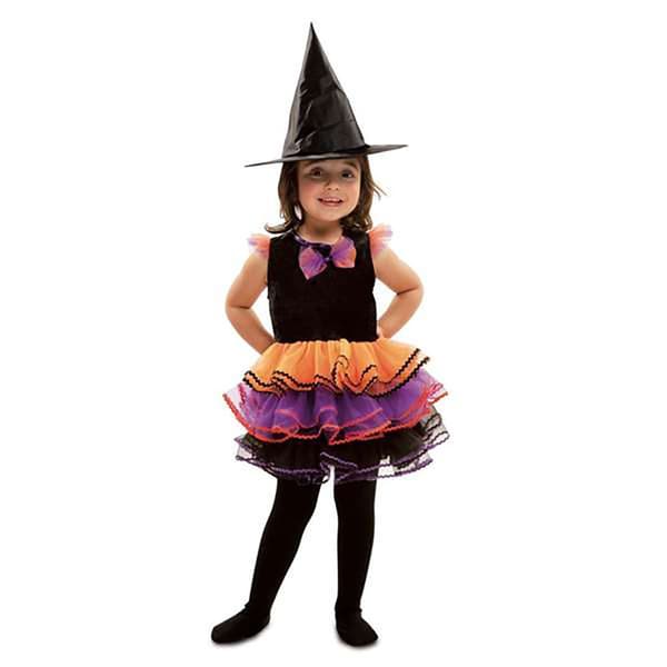 Viving Costumes Fantasia Puku Brujita Oranssi 5-6 Years