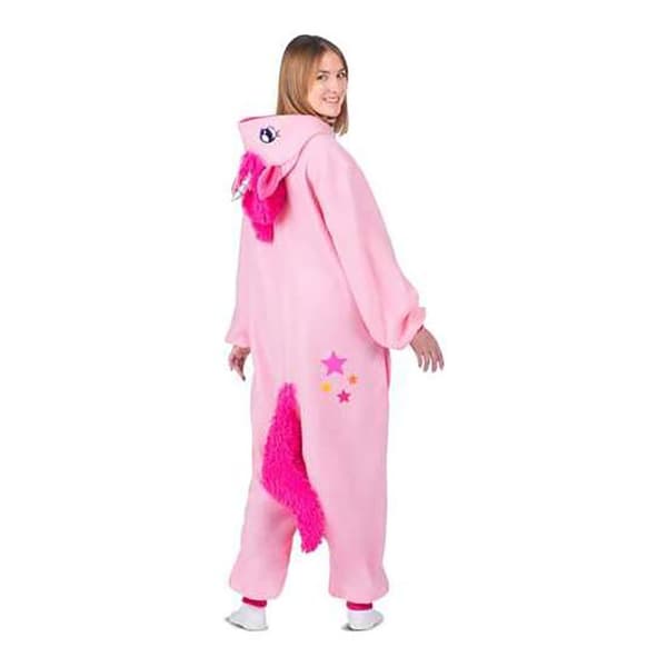 Viving Costumes Yksisarvinen Kigurumi-asu Hupulla Ja Hännällä Miehille  L-XL