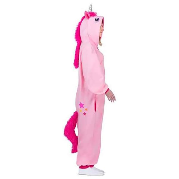 Viving Costumes Yksisarvinen Kigurumi-asu Hupulla Ja Hännällä Miehille  L-XL