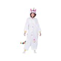 Pikkukuva 1 / 4: Viving Costumes Yksisarvinen Kigurumi-asu Hupulla Ja Hännällä Miehille  L-XL