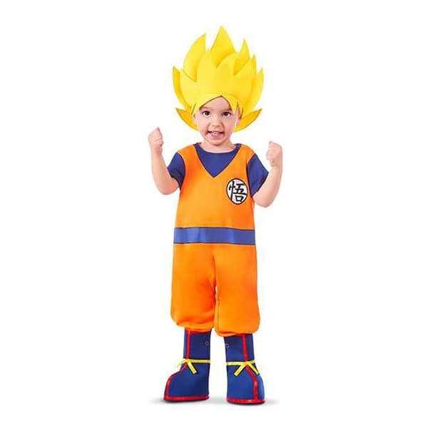 Viving Costumes Baby Custom Goku Orange 7-12 Months
