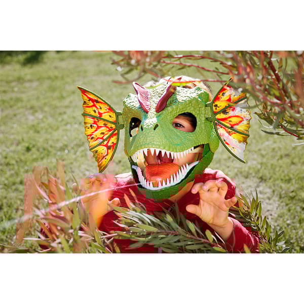 Jurassic World Venom Launchin Dilophosaurus-mask