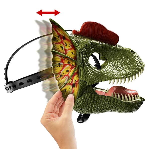 Jurassic World Venom Launchin Dilophosaurus-mask