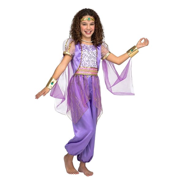 Mom Arabisk Prinsessa Flicka Anpassad  7-9 Years