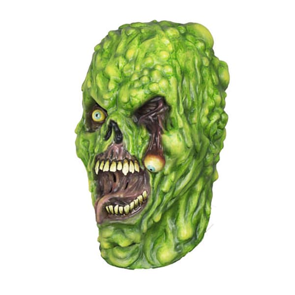 Ghoulish Biohazard Zombie Mask Neck Maske