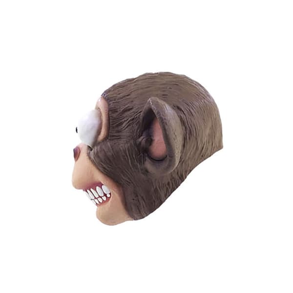 Ghoulish Chimp Head Maske
