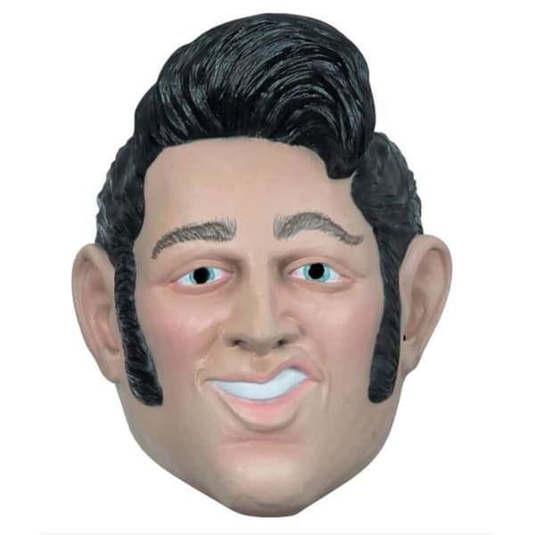 Ghoulish Elvis Head Maske