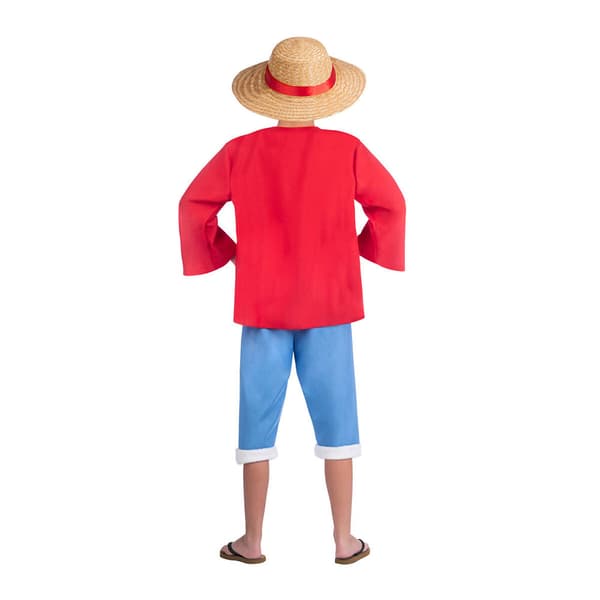 Mom Luffy Mand Tilpasset Rød S