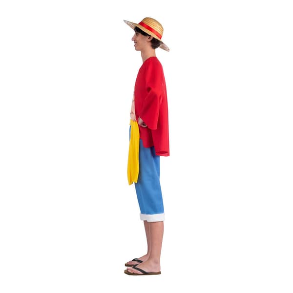 Mom Luffy Mand Tilpasset Rød S