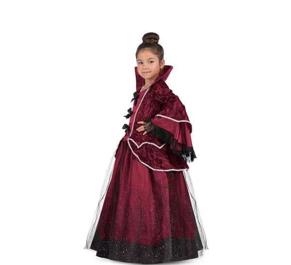 Mom Kuningatar Vampyyri Tyttö Puku Punainen 5-6 Years