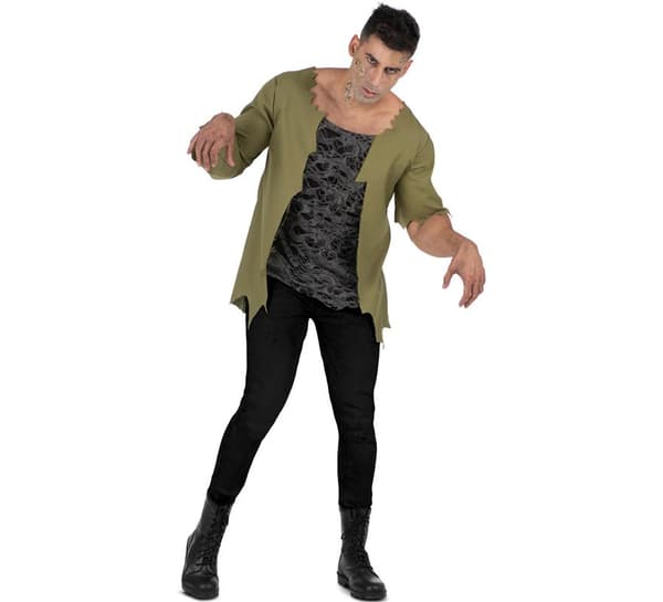Mom Zombiekostume Grøn L