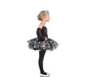 Miniatyrbillede 4 af 5: Mom Skelet Ballerina Børnekostume Sort 7-9 Years