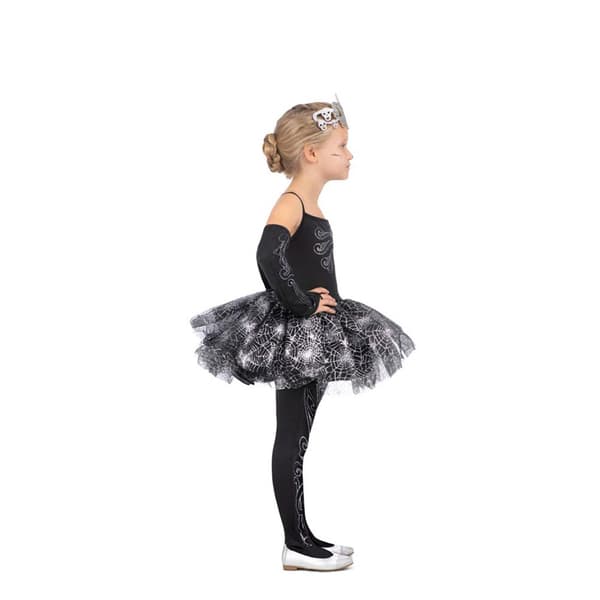 Mom Skelet Ballerina Børnekostume Sort 5-6 Years