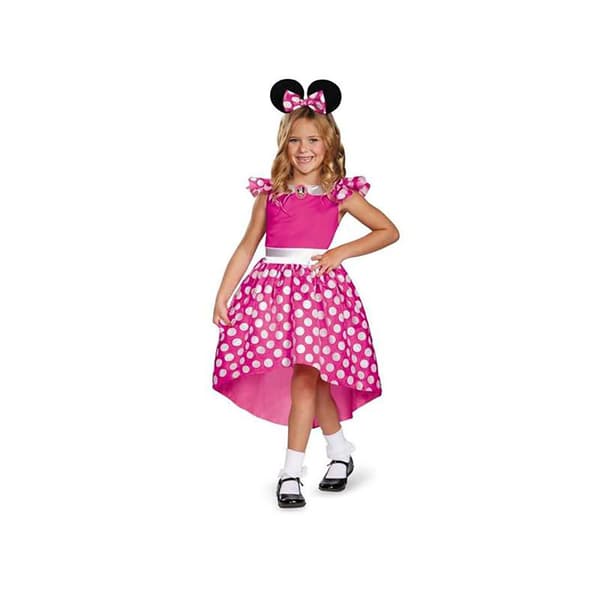 Liragram Pige Custom Disney Minnie Classic  3-4 Years