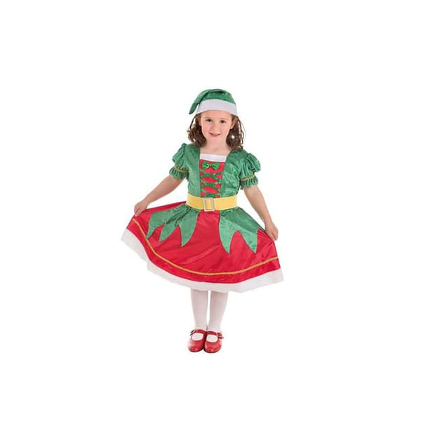 Creaciones Llopis Assistant Santa Claus Girl Custom Vihreä S