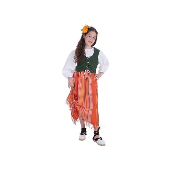 Creaciones Llopis Girl Custom Bodeguera Orange 11-13 Years