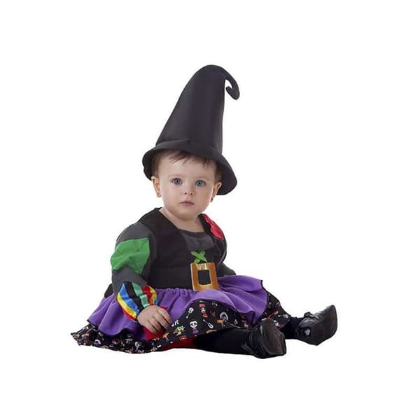 Creaciones Llopis Baby Custom Bruja Colorines Lila 12 Months